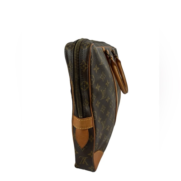 Vintage Louis Vuitton Porte Documents voyage monogram briefcase portfolio - Picture 12 of 16